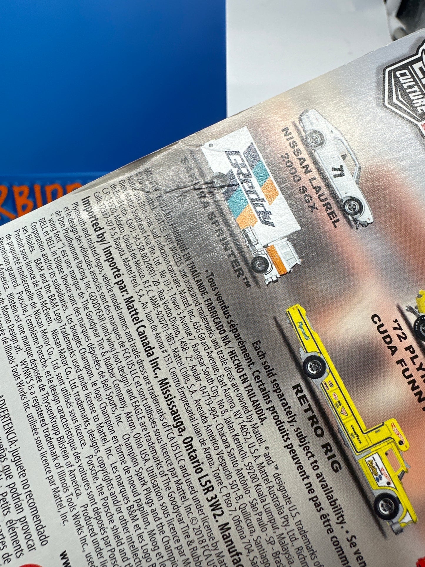 Hot Wheels Car Culture Team Transport - #5 - Mongoose Plymouth Duster Funny Car & Retro Rig