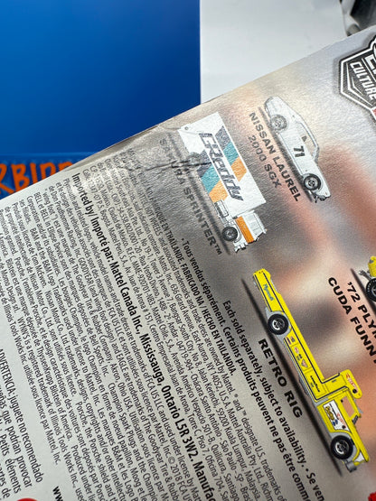 Hot Wheels Car Culture Team Transport - #5 - Mongoose Plymouth Duster Funny Car & Retro Rig