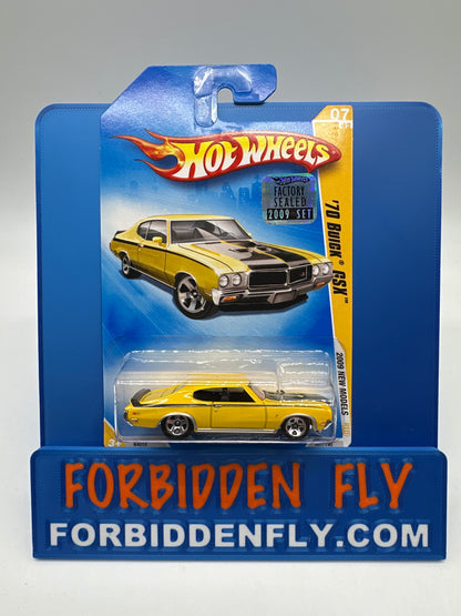 Hot Wheels Mainline - 2009 Factory Stickered - 2009 New Models Series - ‘70 Buick GSX - Lot Of 3