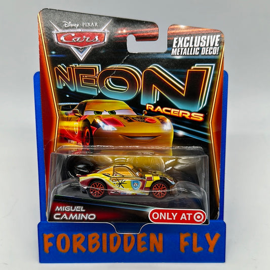 Disney Pixar Cars Movie - Target Exclusive Metallic Deco Neon Racers Series - Miguel Camino