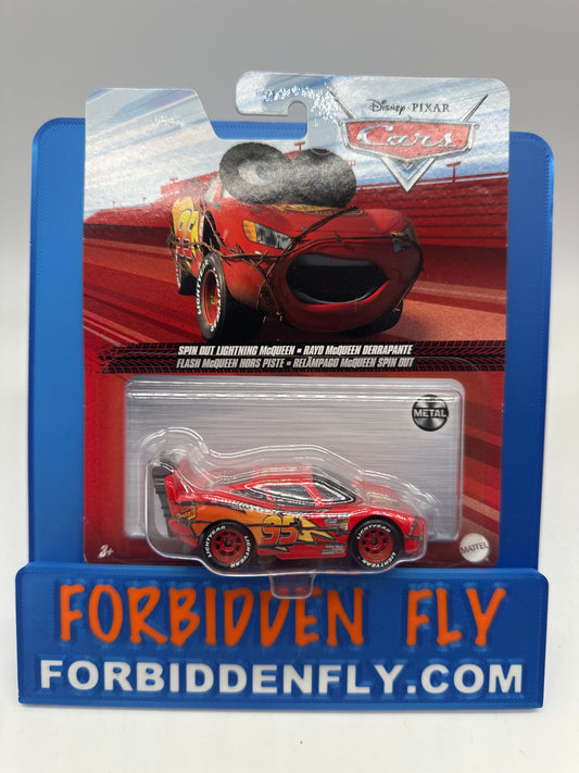 Disney Pixar Cars Movie - 2023 Release - Spin Out Lightning McQueen