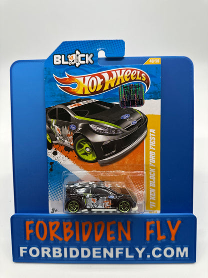 Hot Wheels 2011 Factory Sticker - ‘11 Ken Block Ford Fiesta - Black