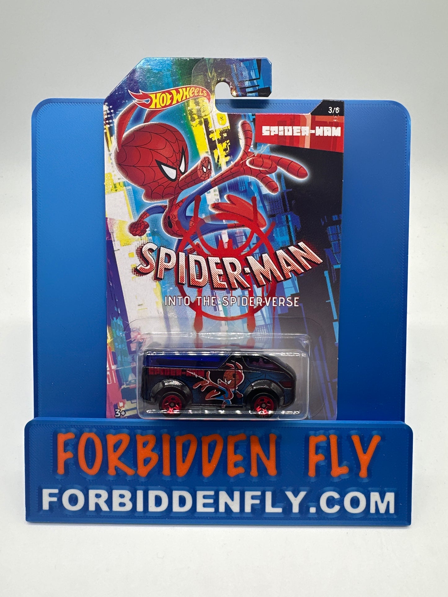 Hot Wheels - 2018 Wal Mart Exclusive Marvel Spider-Man Into The Universe Series - Complete Set of 6