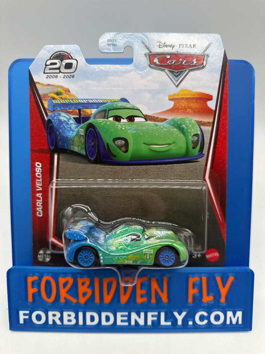 Disney Pixar Cars Movie - 20 Year Anniversary Release - Carla Veloso (WGP Racer)