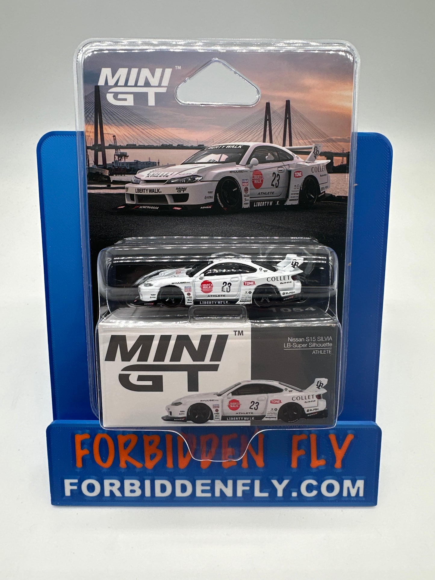 Mini GT Regular Release #1054 - Nissan S15 Silvia LB-Super Silhouette - ATHLETE
