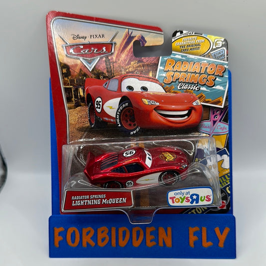 Disney Pixar Cars Movie - Toys R Us Exclusive Card - Radiator Springs Classic Series - Radiator Springs Lightning McQueen
