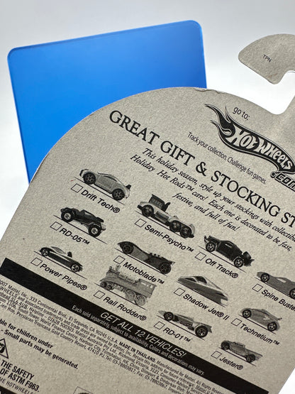Hot Wheels - Wal Mart Exclusive 2007 Holiday Hot Rods Series - Complete Set of 12