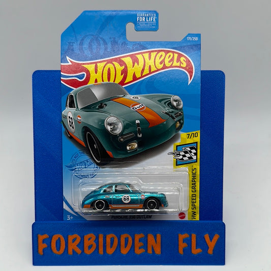 Hot Wheels 2021 Super Treasure Hunt - Teal Gulf Porsche 356 Outlaw