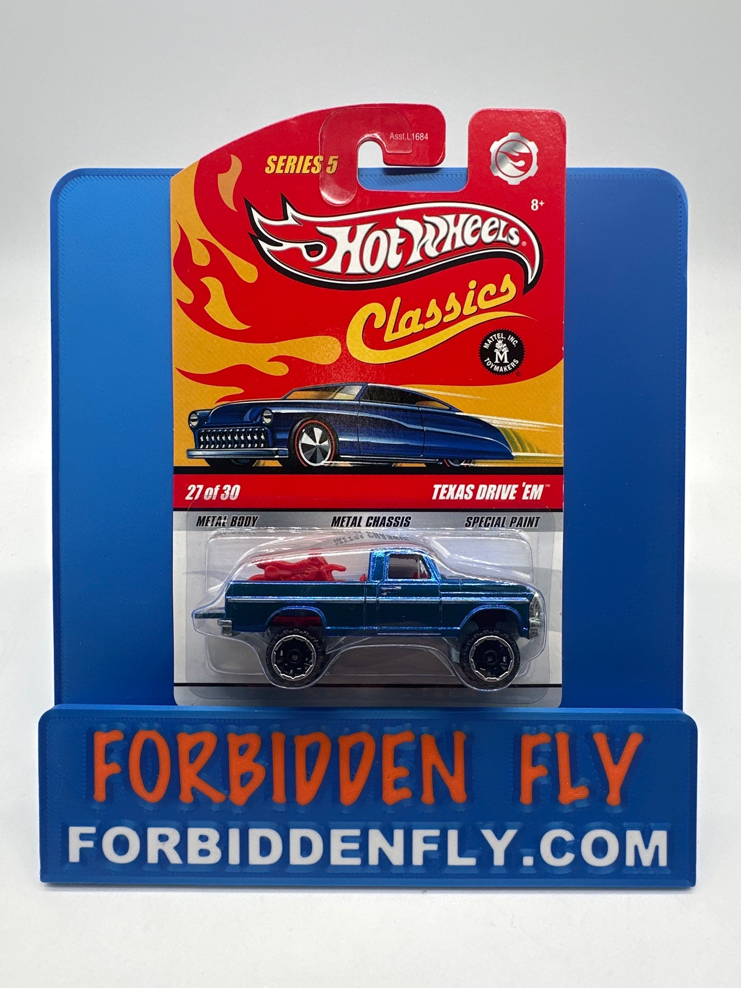 Hot Wheels Classics - Series 5 #27 of 30 - Texas Drive ‘Em - Blue