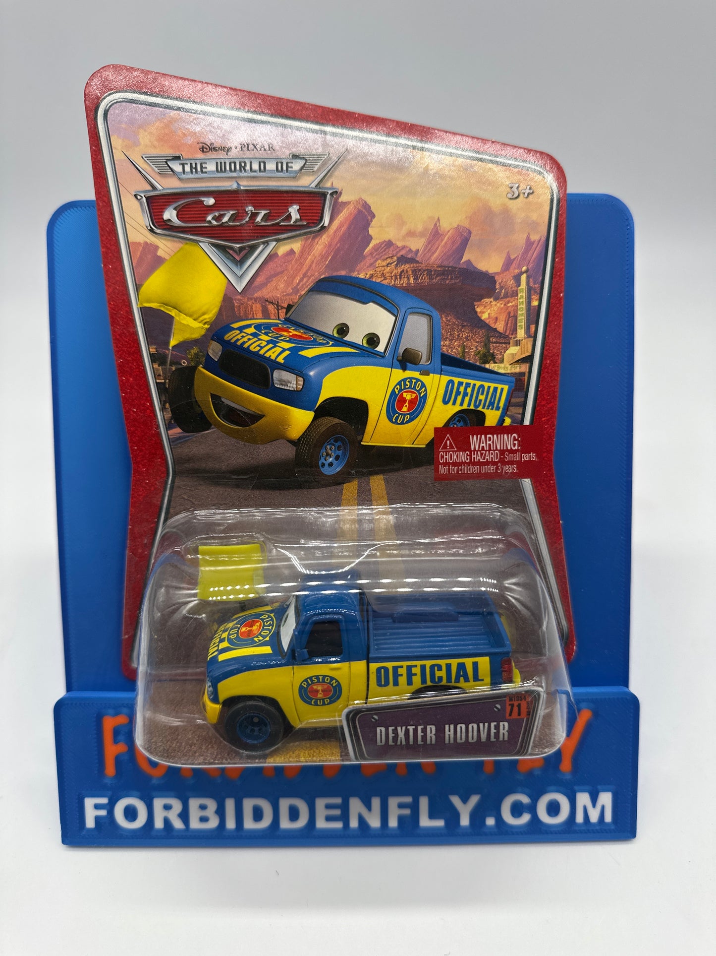 Disney Pixar Cars Movie - World of Cars - Dexter Hoover w/ Yellow Flag