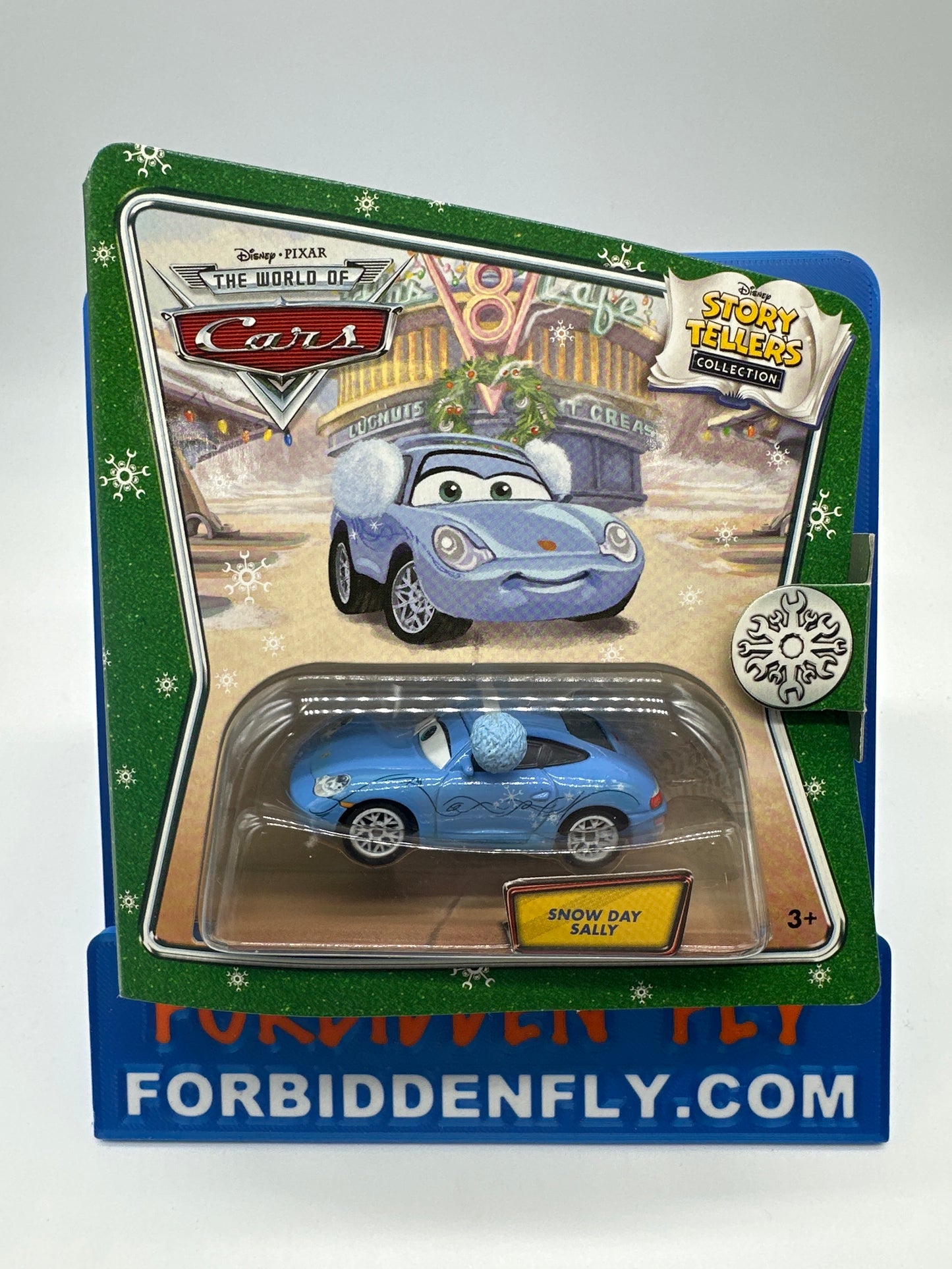 Disney Pixar Cars Movie - Story Tellers Collection Holiday Series - Snow Day Sally