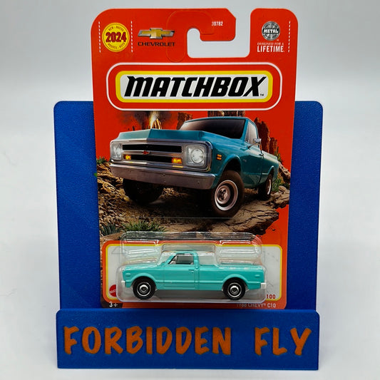 Matchbox - 2024 Mainline #19/100 - 1968 Chevy C10 - Blue