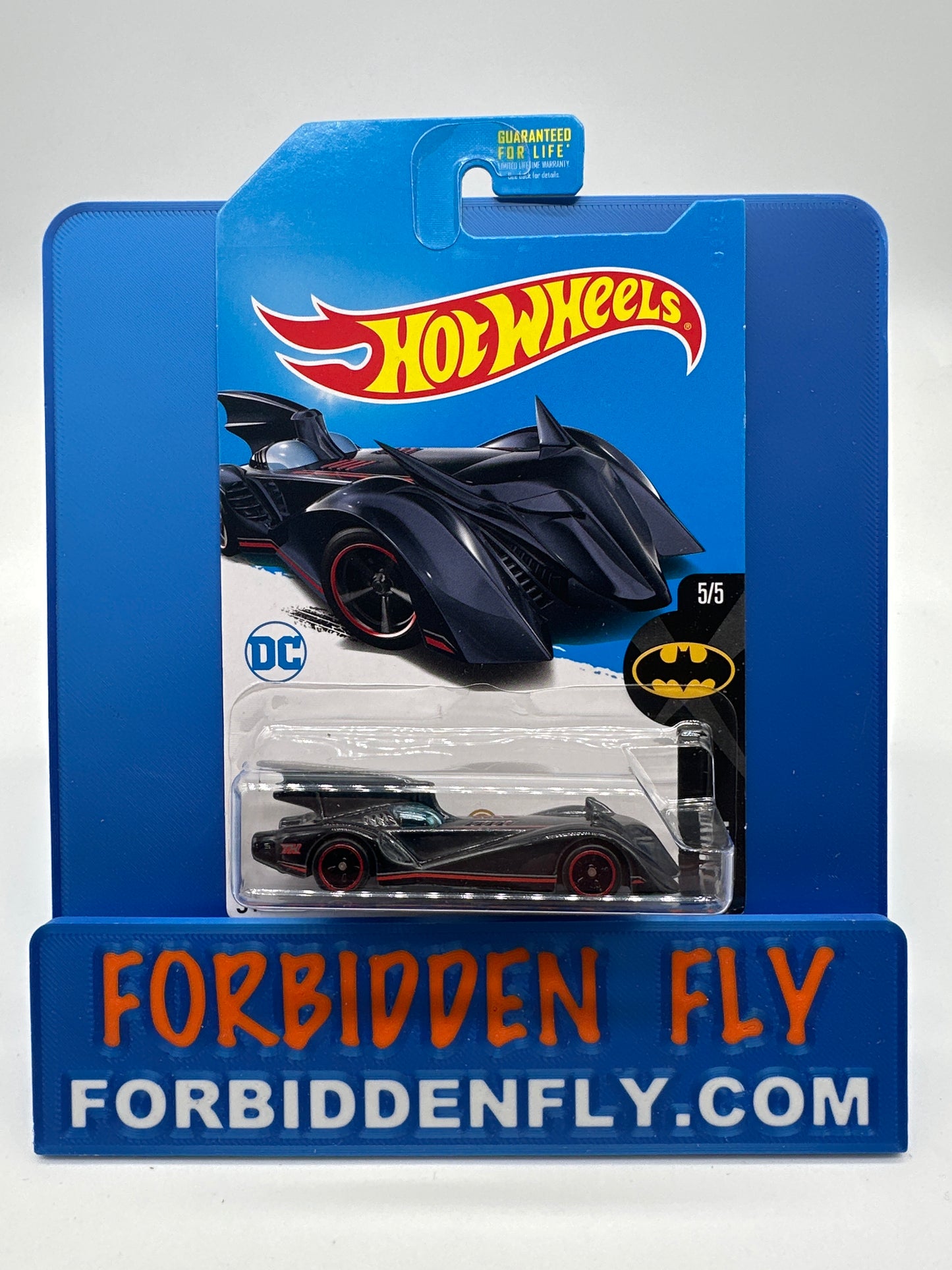 Hot Wheels 2017 Factory Stickered H Case Brave & Bold Batmobile Super Treasure Hunt