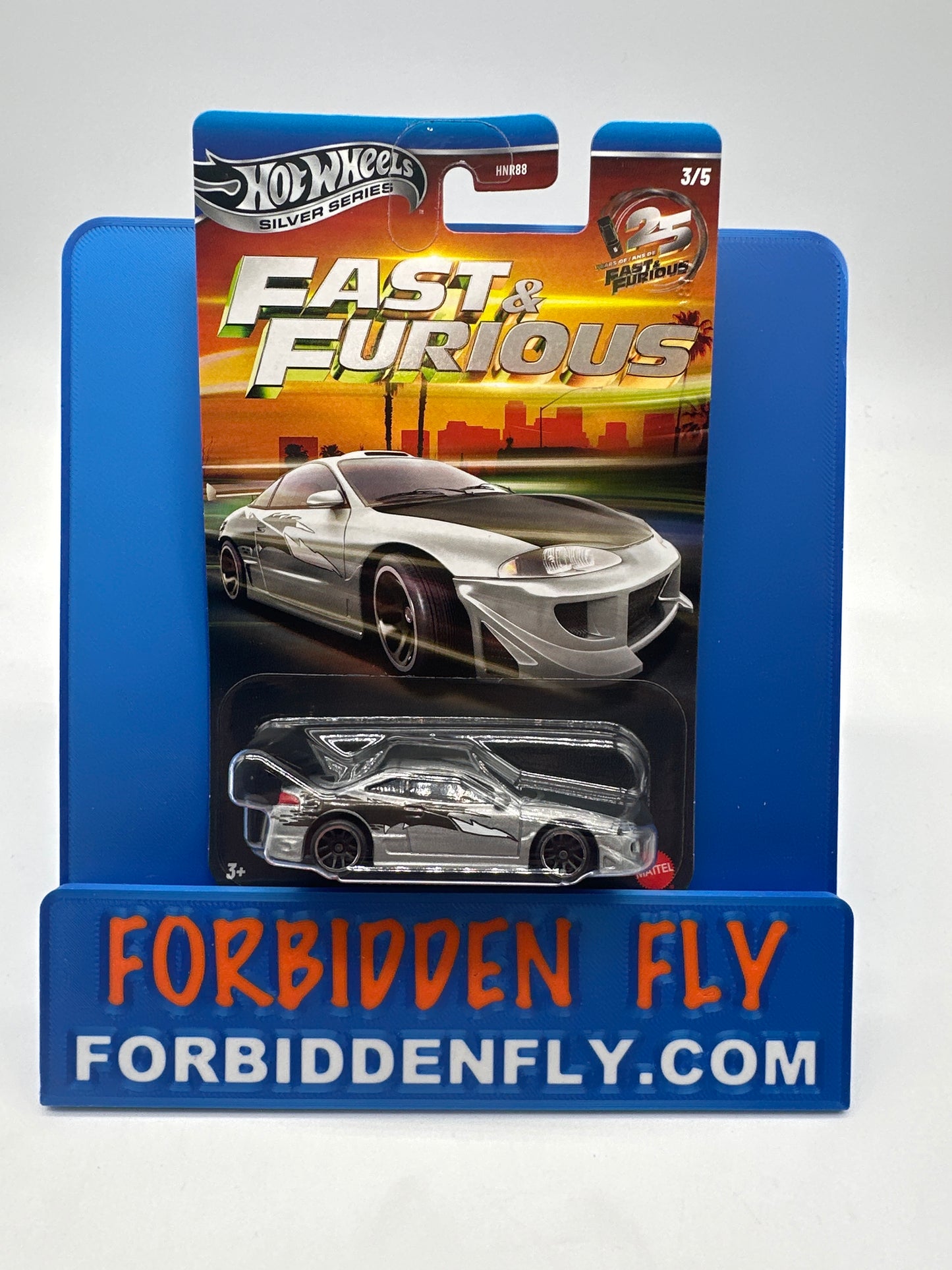 Hot Wheels 2026 Silver Series - Wal Mart Exclusive - 25 Years Of Fast & Furious Series - Complete Set Of 5