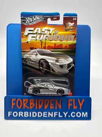 Hot Wheels 2026 Silver Series - Wal Mart Exclusive - 25 Years Of Fast & Furious Series - Complete Set Of 5