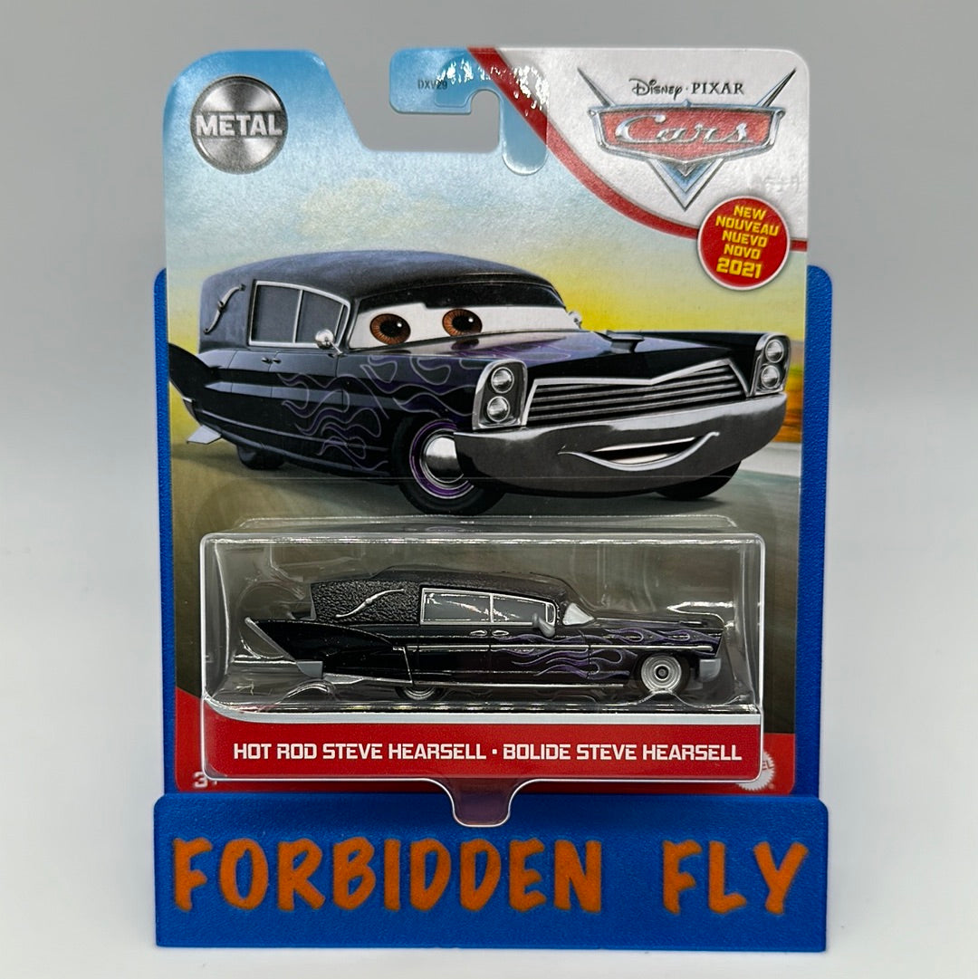 Disney Pixar Cars Movie - Metal Logo Card Release - Cars 3 Hot Rod Steve Hearsell