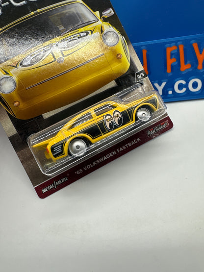 Hot Wheels Car Culture Premium - Air Cooled Series Single #0/5 Chase - ‘65 Volkswagen Fastback