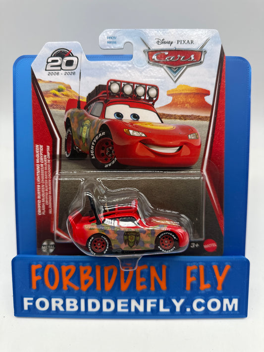 Disney Pixar Cars Movie - 20 Year Anniversary Release - Cryptid Buster Lightning McQueen