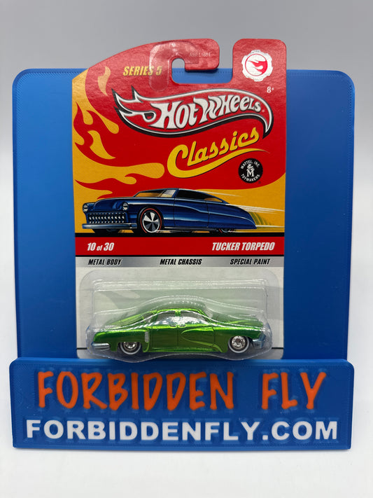 Hot Wheels Classics CHASE - Series 5 #10 of 30 - Green Tucker Torpedo