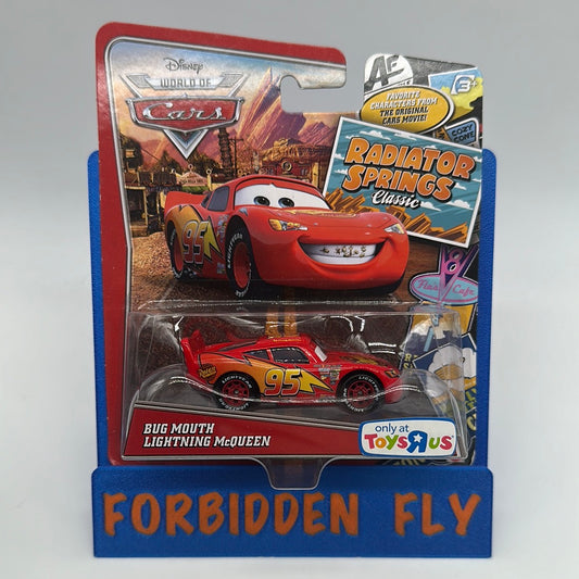 Disney Pixar Cars Movie - Toys R Us Exclusive Card - Radiator Springs Classic Series - Bug Mouth Lightning McQueen