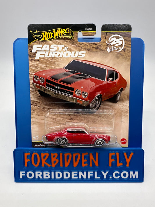 Hot Wheels Premium - 2026 Fast & Furious Mix P - 25 Years Of Fast & Furious #4/5 - 1970 Chevrolet Chevelle SS