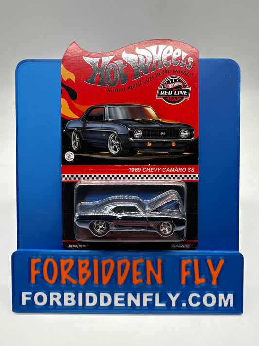 Hot Wheels RLC Red Line Club Release - 1969 Chevy Camaro SS - Blue
