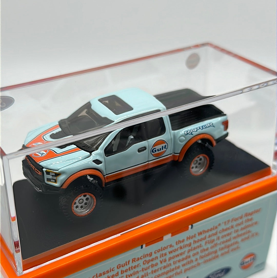 Hot Wheels RLC Red Line Club Release - Gulf ‘17 Ford Raptor