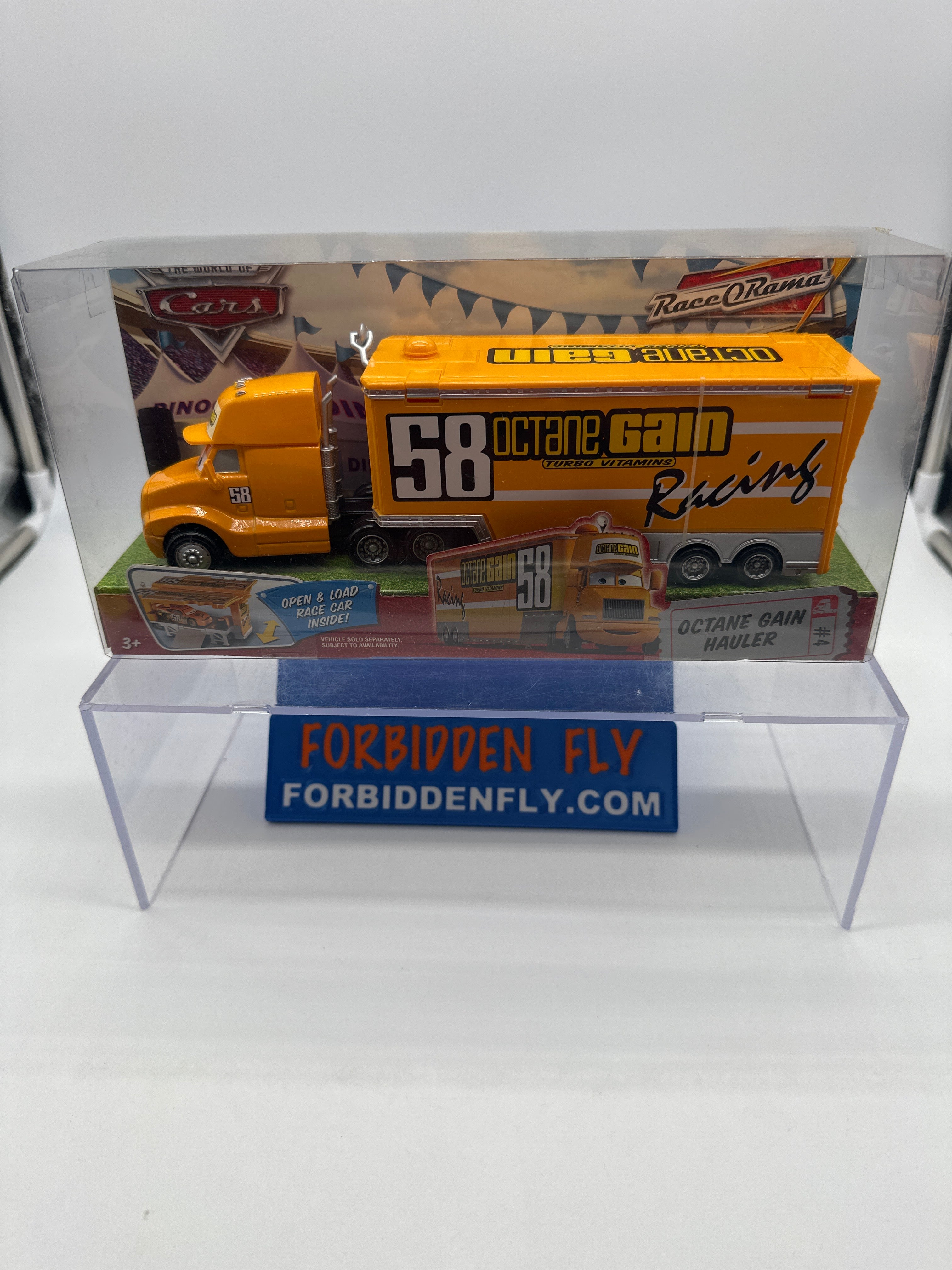 Disney Pixar Cars Movie - Race O Rama - Octane Gain Hauler (Open and L ...