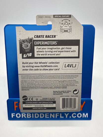 Hot Wheels Regular Treasure Hunt - Factory Stickered 2018 Q Case - Crate Racer