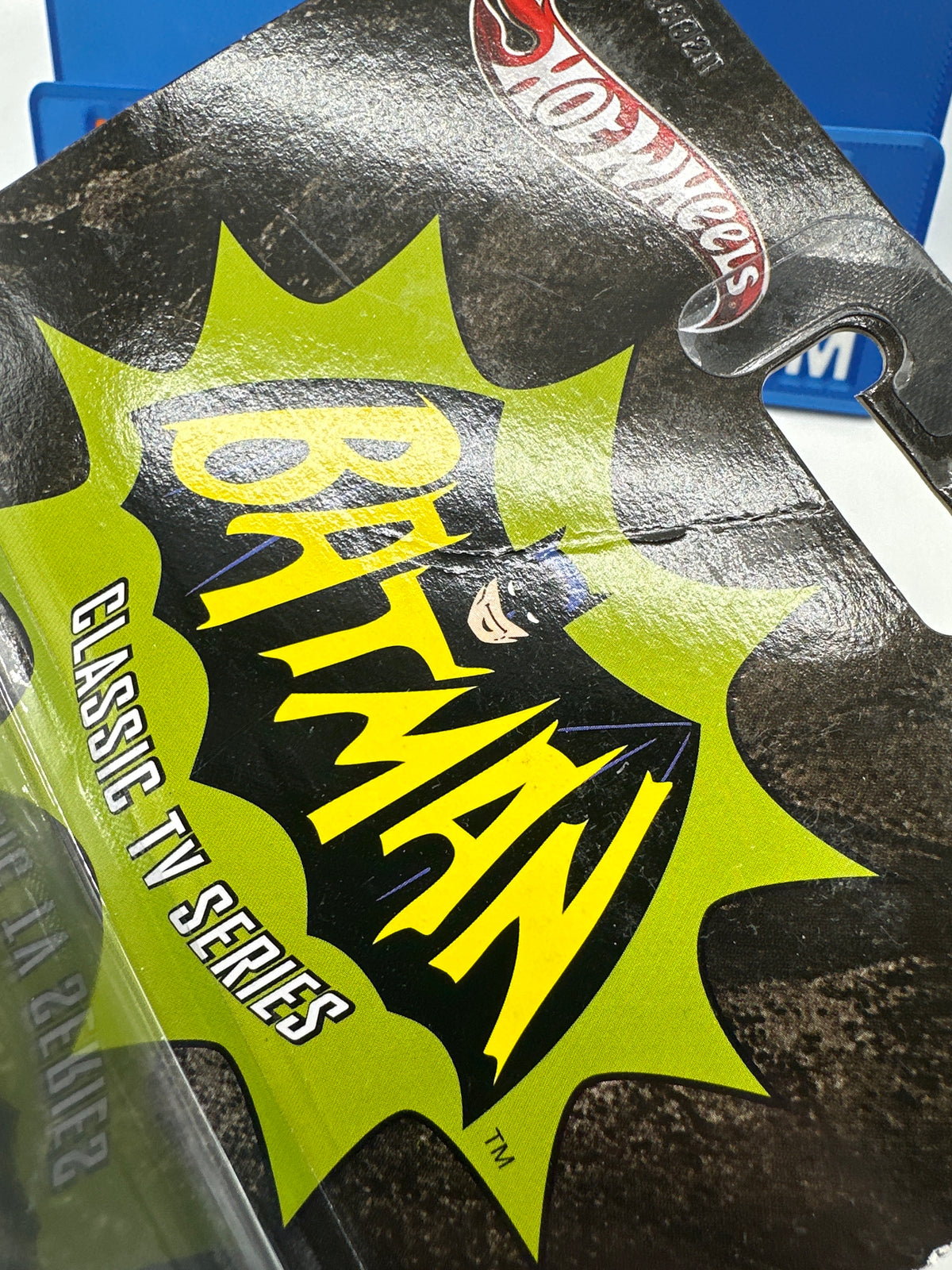 Hot Wheels 2013 Retro Entertainment Premium Single - DC Batman Classic TV Series Batmobile (Movie Reel Packaging)