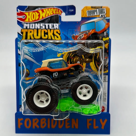 Hot Wheels Monster Trucks - w/ Connect and Crash Car - Meyers Manx