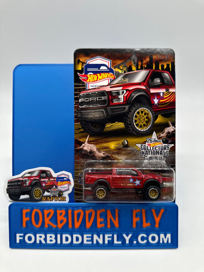 Hot Wheels 26th Annual Collector’s Nationals - 2026 Dallas, TX Newsletter Thank You Car - Red Ford Raptor