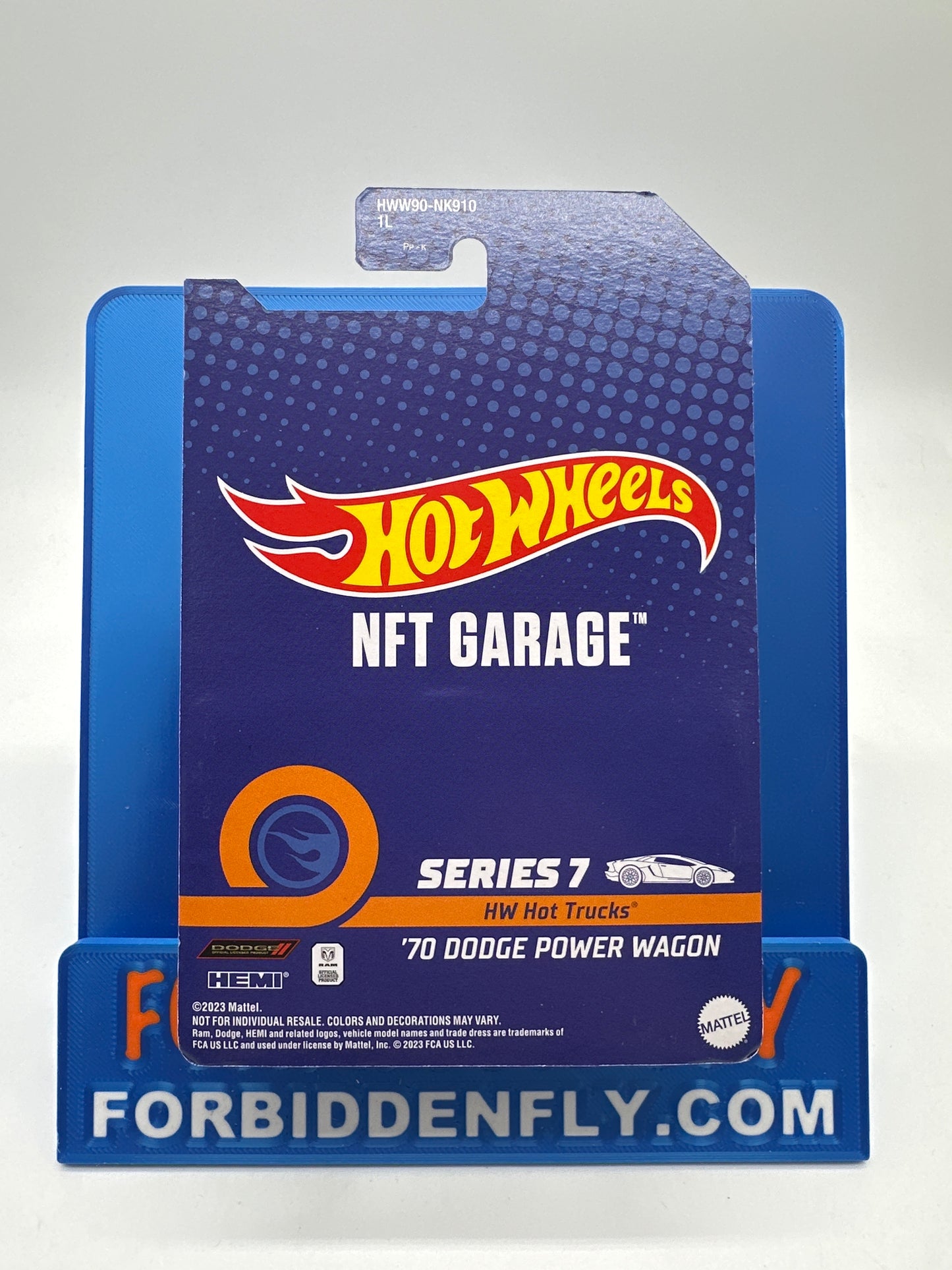 Hot Wheels NFT Series 7 - HW Hot Trucks - ‘70 Dodge Power Wagon