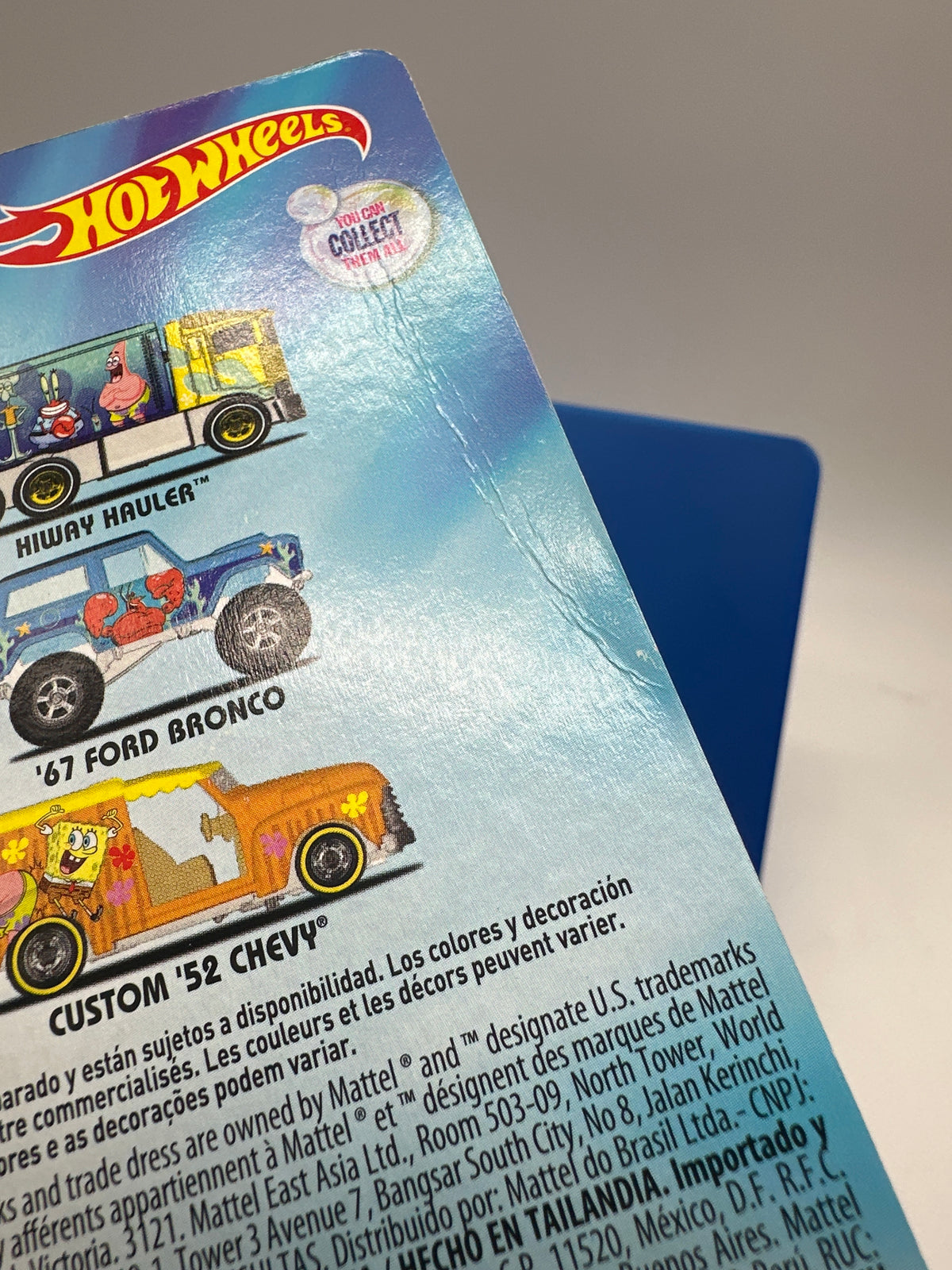 Hot Wheels Premium Pop Culture 2015 - SpongeBob SquarePants Series - Set of 6
