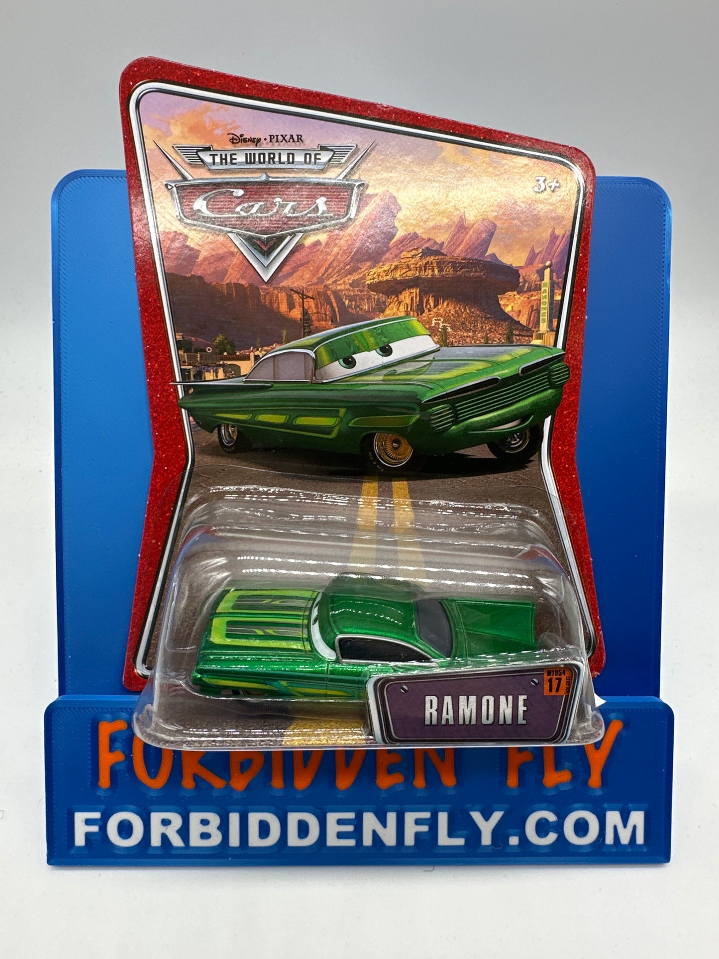 Disney Pixar Cars Movie - World of Cars - Green Ramone
