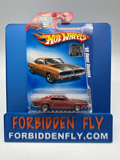 Hot Wheels Mainline - 2009 Factory Stickered - Muscle Mania Series - ‘69 Dodge Charger - Lot Of 3