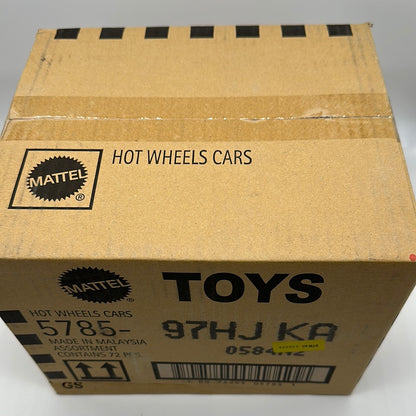 Hot Wheels - Factory Sealed International Short Cards Mainline Case of 72 - 2024 J Case