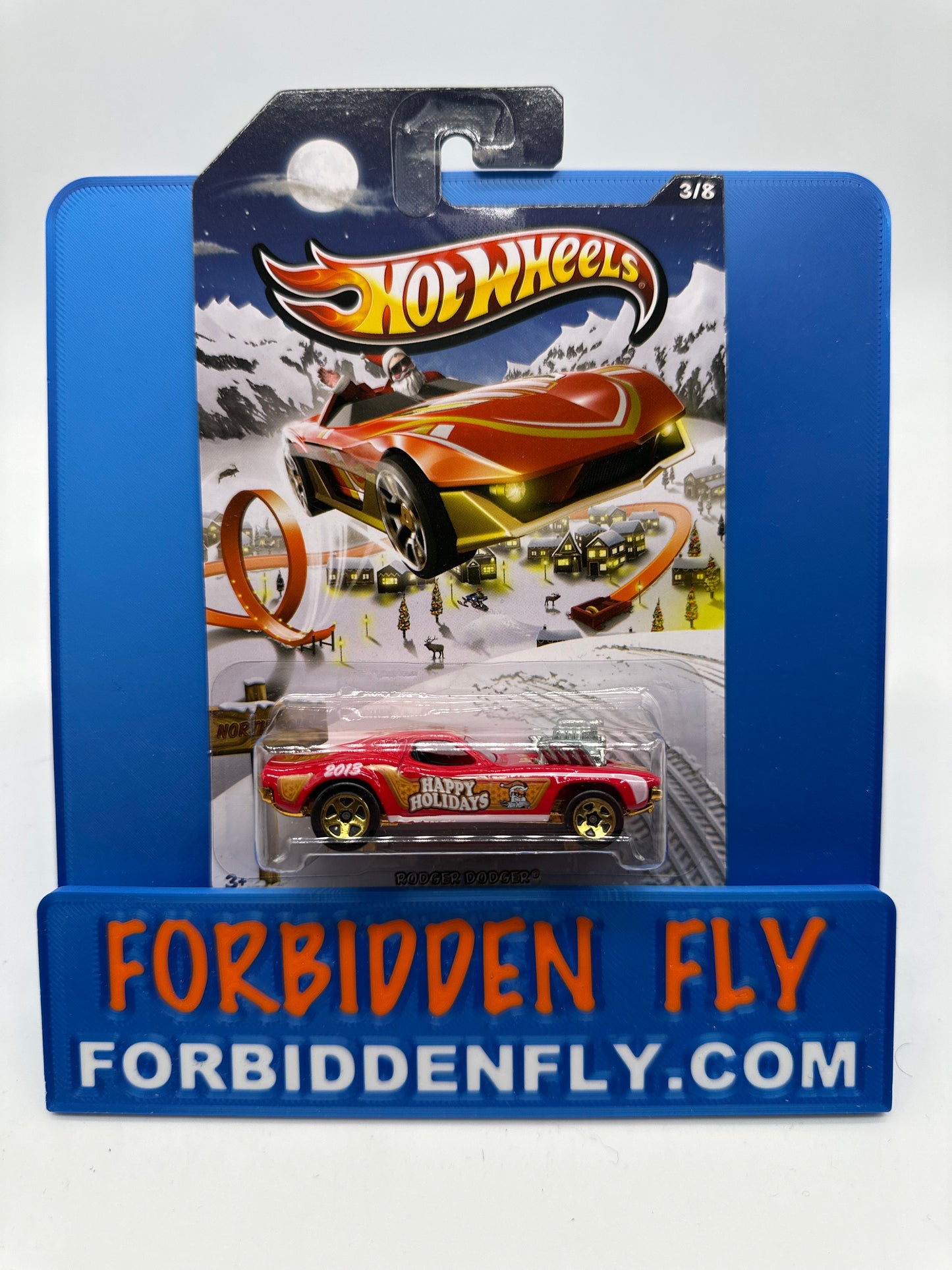 Hot Wheels - Wal Mart Exclusive 2013 Holiday Hot Rods Series - Complete Set of 8