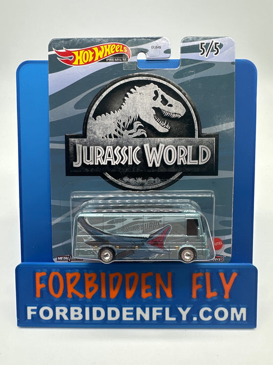Hot Wheels Pop Culture Premium - 2022 Jurassic World Series Single - #5/5 - HW Tour Bus