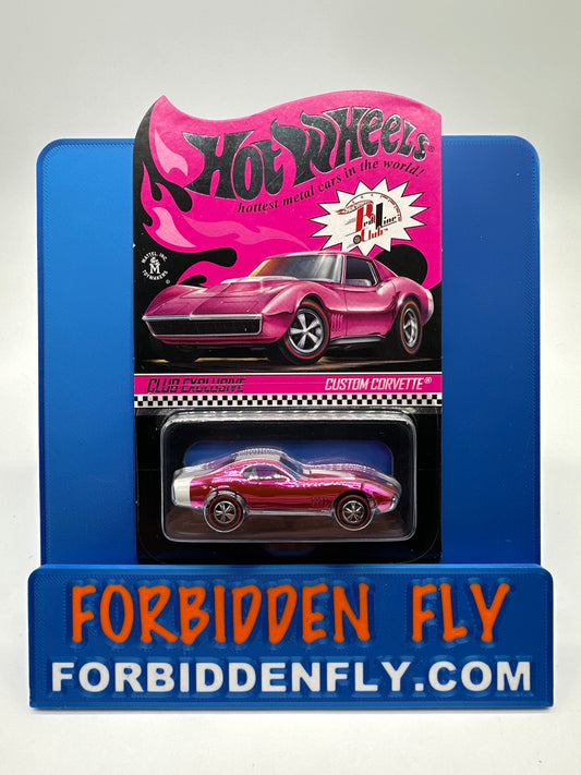 Hot Wheels RLC Red Line Club Release - Pink Party Car - Custom Corvette