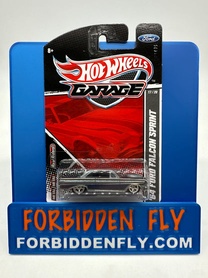 Hot Wheels Premium - HW Garage Series (Ford) - Silver ‘64 Ford Falcon Sprint (#17/20)