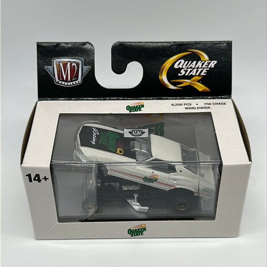 M2 Machines Acrylic Boxed Car  - S49 - Quaker State 1969 Ford Mustang Funny Car