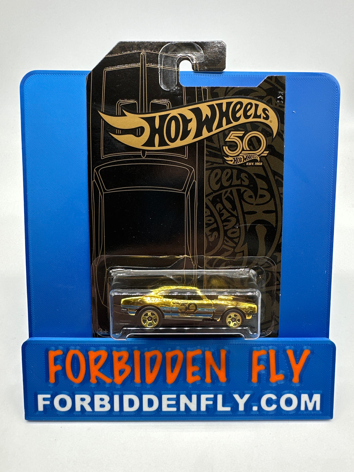 Hot Wheels Mainline - 2018 50th Anniversary - Black & Gold ‘67 Camaro Chase Car