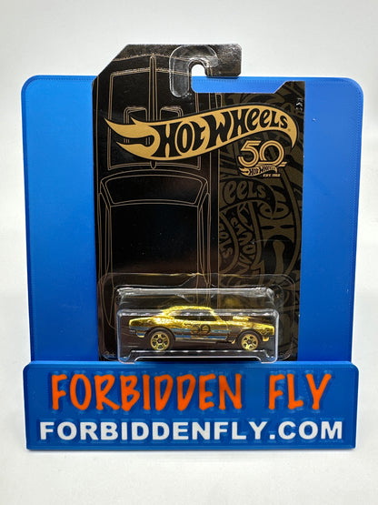 Hot Wheels Mainline - 2018 50th Anniversary - Black & Gold ‘67 Camaro Chase Car