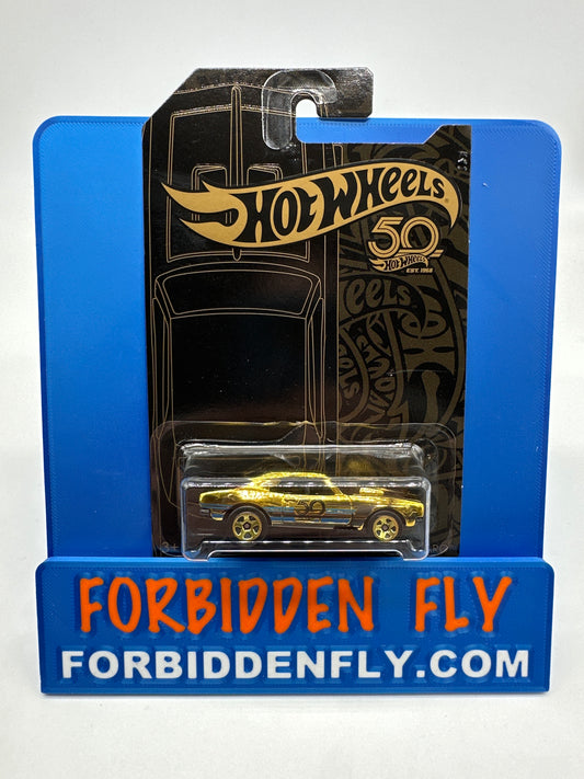 Hot Wheels Mainline - 2018 50th Anniversary - Black & Gold ‘67 Camaro Chase Car