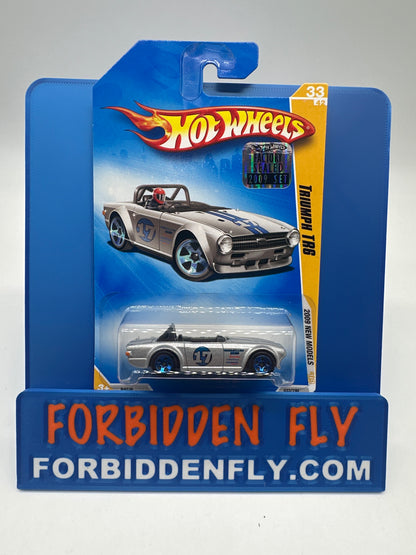 Hot Wheels Mainline - 2009 Factory Stickered - 2009 New Model Series - Triumph TR6 - Lot Of 2