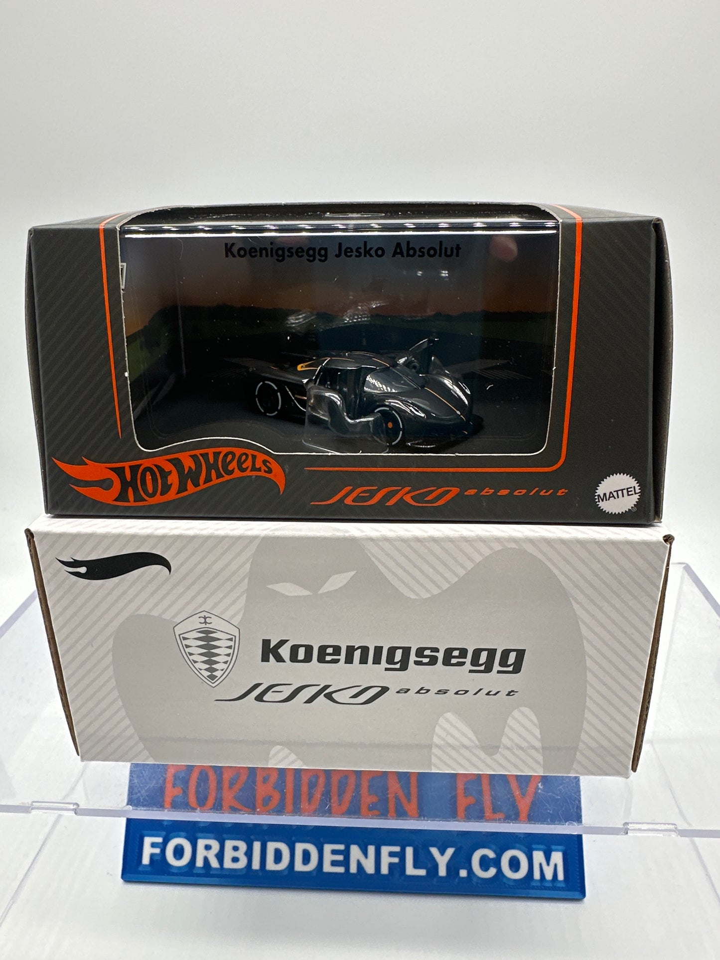 Hot Wheels RLC Red Line Club - 2025 Release - Koenigsegg Jesko Absolut - Black & Orange