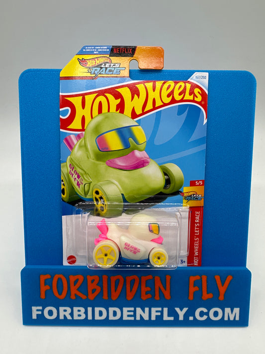 Hot Wheels 2024 K Case - International Card - Duck N’ Roll - Glow In The Dark