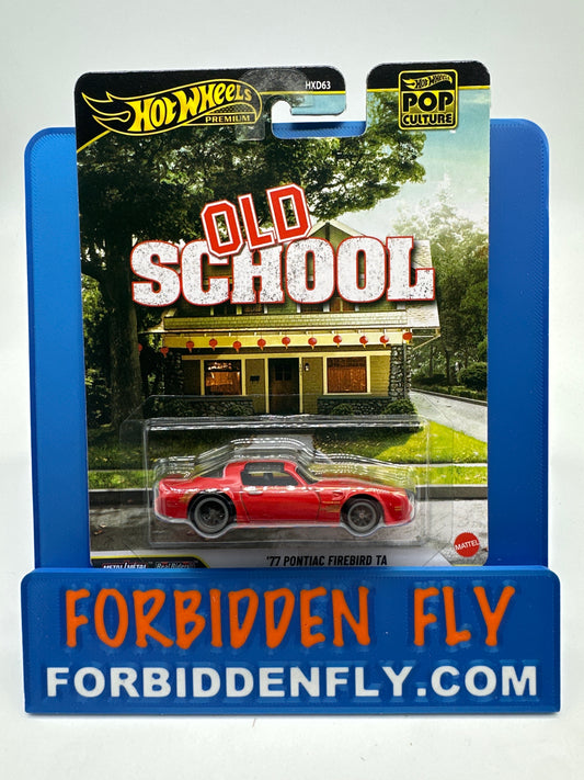 Hot Wheels Premium - Pop Culture 2026 Mix T Single - Old School ‘77 Pontiac Firebird TA