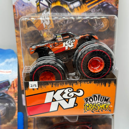 Hot Wheels Monster Trucks - 2021 Monster Truck Racing Series - Complete Set of 5